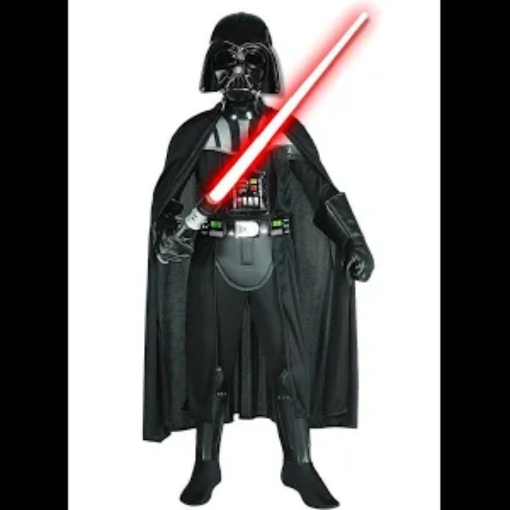 NWT Rubie's Star Wars Darth Vader Child's Costume